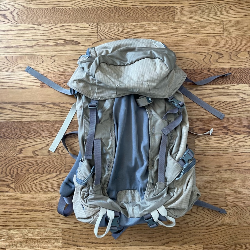 Eastern Mountain Sports 50L Backpack, Gray